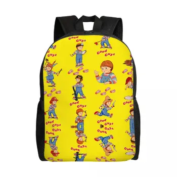 Персонализированные рюкзаки Good Guys Женские мужские Модные сумки для колледжа, школы, детских игр, сумки Chucky