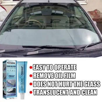 Удобно использовать с губкой для удаления масляной пленки на стекле, удаления пятен, крема для очистки масляной пленки на стекле переднего лобового стекла Clear Vision