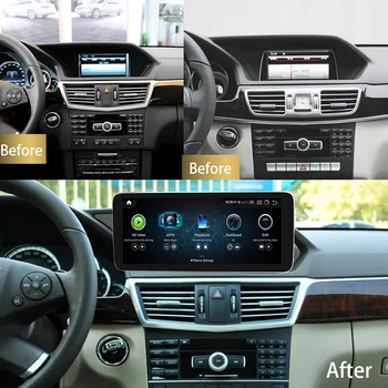 Автомобильный Радиоприемник Android 11 Для Mercedes Benz E Class W212 E200 E230 E260 E300 S212 2009-2016 Мультимедийный экран GPS с разрешением 1920*720